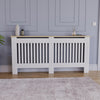 Arlington Radiator Cover White Traditional Modern Cabinet Wood Grill Furniture