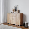 Wooden Free Standing Side Corner Cabinet Cupboard Hallway Living Room Storage