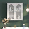 New Bathroom Cabinet With Shelf Wall Mounted For Bathroom Storage White