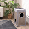 Cat Condo Cat Pet House Cat Barrel Tower Play Activity Center With Scratch Pad