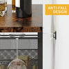 Metal Rack Cabinet Floor Bottle Storage Holder Stand Display Shelf