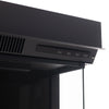 Media Electric Fireplace 50" 60" 70" Wall Recessed Inset Fire 3 Sided Panoramic