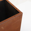Extra Large Steel Planters Herb Pot Flower Plant Pot Trough Outdoor Garden Patio
