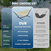 2-Person Outdoor Hammock w/ Stand,450 Lbs,Portable Hammock w/Carry Bag,11 Colors