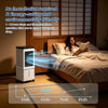 Portable Air Cooler, 15L Evaporative Air Cooler with 2 Ice Packs, Remote Control