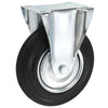4pcs Heavy Duty Swivel Castor Trolley 200 mm Furniture Caster Rubber Y6J2