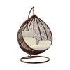 Hanging Rattan Egg Chair Garden Swing Chairs Patio Indoor Outdoor With Cushions