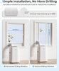 Leenon 14,000 BTU Portable Air Conditioner Remote Control White Mobile AC Unit