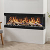 Electric Fireplace Panoramic Media Fire 40-80in Insert LED Fireplace Decorations