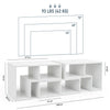 Free Combination TV Stand for TVs up to 65 Inches Media Entertainment Fnhucaxnlw
