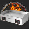 73cm Large Commercial Electric Griddle Countertop Hot Plate Bacon Grill Kitchen