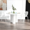 Set of 4 Dining Chair Armless Side Chair Metal Kitchen Bar Chair Stool