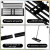 Lawn Leveling Rake 100cm x 25cm Level Lawn Tool with 79" Steel Extended Handle