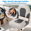 2 Pack Boat Seat Comfy Chair for Sightseeing Boat-Grey
