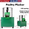Poultry Plucker Machine 23cm Chicken Bird Defeather Plucking Stainless Steel