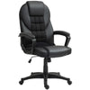 Executive Office Chair High Back Computer Chair with Armrests Black