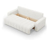 ABRIELLE Sofa Bed with Storage Pull-Out Guest Bed New Grey Cream Beige