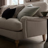 Dusk Hampshire Beige Textured Weave & Oak 2 Seater Sofa RRP £899