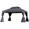 3 x 4m Aluminium Gazebo Marquee Canopy Pavilion Patio Party Tent