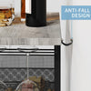 Metal Rack Cabinet Floor Bottle Storage Holder Stand Display Shelf