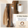 Farmhouse Bathroom Organizer with Sliding Barn Door
