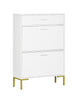 3 Drawer Narrow Shoe Cabinet with Adjustable Shelf for 12 Pairs of Shoes
