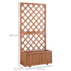 Wooden Gardening Display Plant Stand Shelf Indoor Outdoor Storage Rack