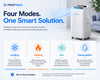 FrostWave 12000 BTU Portable Air Conditioner 4-in-1 Cooling & Heating