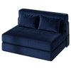 4-in-1 Folding Sofa Bed Convertible Lazy Floor Couch Futon Mattress Single Guest