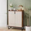 Modern Shoe Cabinet for Entryway, 5-Tier Shoe Storage Cabinets for 25 Pairs