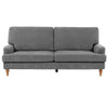 Hampshire Fabric 3 Seater Sofa In Grey