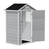 Plastic Outdoor Garden Shed Utility Tools Storage House W/ Window Ventilation UK