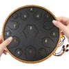 15 Note 13 Inch Drum Rain Drum for Outside Garden Steel Tongue Drum Rain Chime