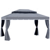 3 x 4m Aluminium Gazebo Marquee Canopy Pavilion Patio Party Tent