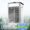 10L PORTABLE AIR COOLER FAN HUMIDIFIER 65W BEDROOM OFFICE COOLING UNIT