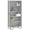 Book Cabinet Grey Sonoma 80x31x169 Engineered wood Q1C4