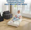 Folding Sofa Bed Single Convertible Sleeper Chair with Pillow Mattress Futon