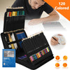120 Colored Professional Artist Pencils Set Drawing Sketching Colouring Art Kit