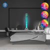 🔥90cm Colour Changing LED Sensory Mood Bubble Lamp Fish Water Tower Tube Floor