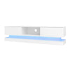 LED TV STAND CABINET UNIT 2 DRAWER MODERN HIGH GLOSS FRONT LIVING ROOM FURNTIURE