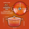 Cast Iron Casserole Dish Pot With Lid Dutch Oven 5L Enameled Stew Pot Stockpot