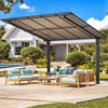 Metal Freestanding Hardtop Gazebo Aluminium Outdoor Pergola Waterproof for Patio