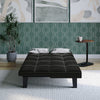 3 Seater Folding Sofa Bed Upholstered Couch Futon Settee Love Seat Plastic Legs