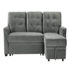 3 Seater Sofa Bed Corner Couch Sectional Settee Sleep Reversible Storage Chaise