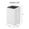 Fully Automatic Portable Washing Machine Mini Washer/Spin Dryer Laundry 3.5kg
