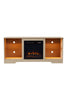 Fireplace & TV Stand Combine Set Electric Fire Heater Console Cabinet LivingRoom