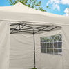 All Seasons Gazebos 3mx3m Heavy Duty Waterproof Pop up Gazebo 4 Side Walls