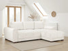 Azzuro sofa bed cream storage chaise corner l shape