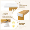 Modern Dining Table for 6-8 People 160cm Rectangular Kitchen Table