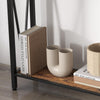 2 Tier Narrow Console Table, Behind Sofa Table for Living Room Hallway Office
